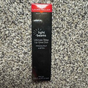 Laura Geller Light Beams Lip Gloss Duo - Passionfruit & Bitten